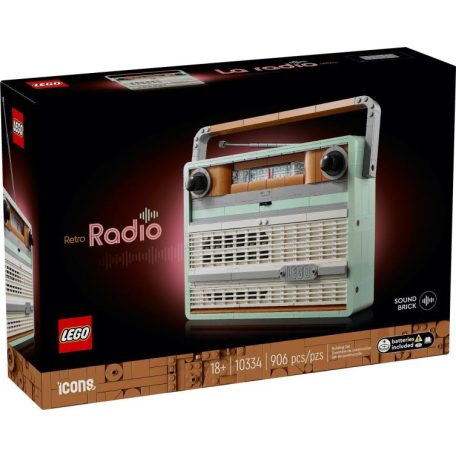 LEGO® ICONS™ - Retró rádiókészülék (10334)