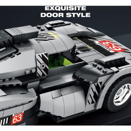 Reobrix 11031 Peugeot 9X8 Le Mans-versenyautó epitokeszlet 1338 db-os