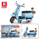 Reobrix 11037 Lambretta V200 Special olasz retro robogó építőkészlet 1169 db-os