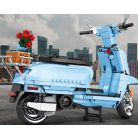 Reobrix 11037 Lambretta V200 Special olasz retro robogó építőkészlet 1169 db-os
