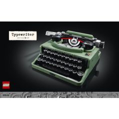 LEGO® Ideas - Írógép (21327) -ERŐSEN SÉRÜLT DOBOZ