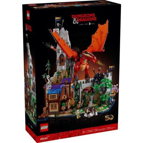  LEGO® Ideas - Dungeons & Dragons: A vörös sárkány meséje (21348)