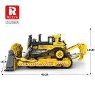 Caterpillar bulldózer TAVIRANYITOS építőkészlet, Reobrix 22001