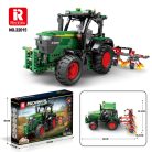 John Deere 6300-as traktor boronáló tárcsával TÁVIRÁNYÍTÓS Reobrix 22015