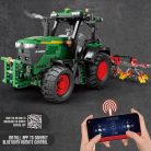 John Deere 6300-as traktor boronáló tárcsával TÁVIRÁNYÍTÓS Reobrix 22015