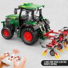 John Deere 6300-as traktor boronáló tárcsával TÁVIRÁNYÍTÓS Reobrix 22015