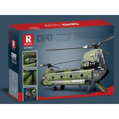   Reobrix 33031 Boeing CH-47 Chinook amerikai katonai szállítóhelikopter 1458 db-os építőkészlet