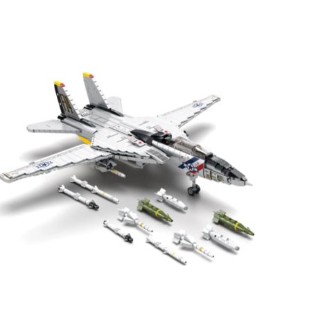 Reobrix 33032 Grumman F-14 Tomcat vadászrepülő építőkészlet 1600 db-os