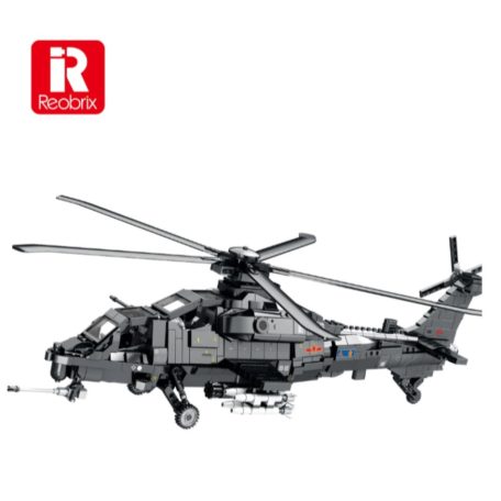 Reobrix 33033 CAIC Z-10 (WZ-10) harci helikopter (kínai néphadsereg) építőkészlet 1366db-os