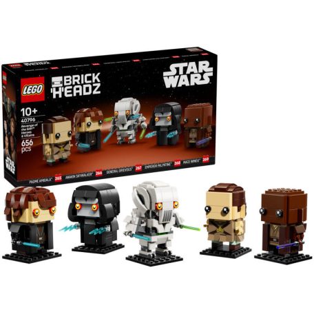 LEGO® BrickHeadz - Star Wars™ A Sith-ek bosszúja - Hősök és gonosztevők (40796)