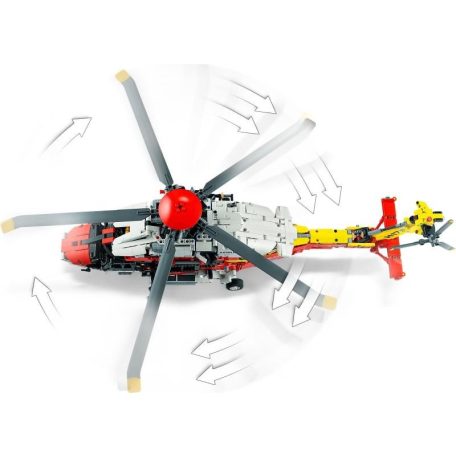 LEGO® Technic - Airbus H175 mentőhelikopter (42145)