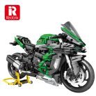 Reobrix no. 570 Kawasaki Ninja H2 SX SE sport-túramotor epitokeszlet 2088 db-os