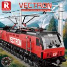 Reobrix 66019 Siemens Vectron villamos mozdony vonat epitokeszlet 1757 db-os