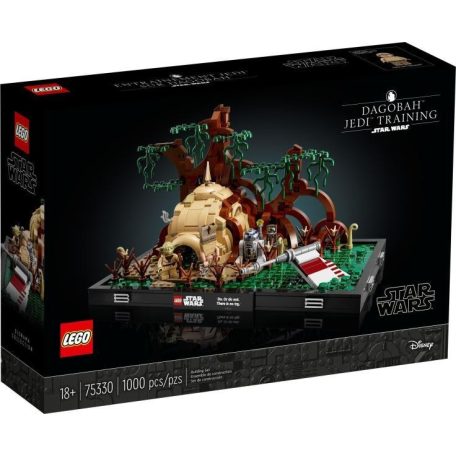 LEGO Star Wars - Jedi kiképzés a Dagobah bolygón dioráma (75330)