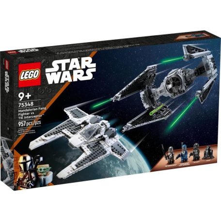 LEGO® Star Wars™ - Mandalorian Fang Fighter vs TIE Interceptor (75348)