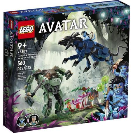 LEGO® Avatar - Neytiri és Thanator az AMP Suit-os Quaritch ellen (75571)