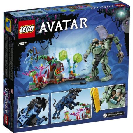 LEGO® Avatar - Neytiri és Thanator az AMP Suit-os Quaritch ellen (75571)