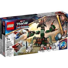    LEGO® Marvel Thor Szerelem és mennydörgés - Támadás Új Asgard ellen (76207)