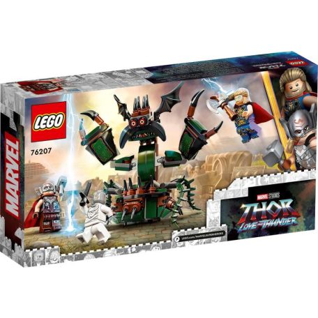  LEGO® Marvel Thor Szerelem és mennydörgés - Támadás Új Asgard ellen (76207)