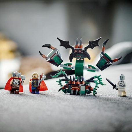  LEGO® Marvel Thor Szerelem és mennydörgés - Támadás Új Asgard ellen (76207)