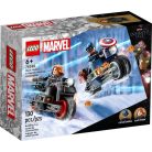  LEGO® Marvel - Fekete Özvegy és Amerika Kapitány motorkerékpárok (76260)