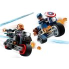  LEGO® Marvel - Fekete Özvegy és Amerika Kapitány motorkerékpárok (76260)