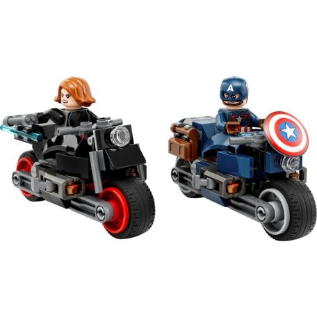  LEGO® Marvel - Fekete Özvegy és Amerika Kapitány motorkerékpárok (76260)