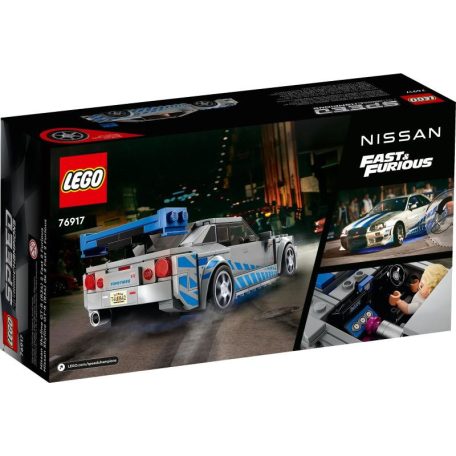 LEGO® Speed Champions - 2 Fast 2 Furious Nissan Skyline GT-R (R34) (76917)