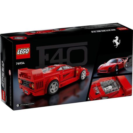 LEGO® Speed Champions - Ferrari F40 sportautó (76934)