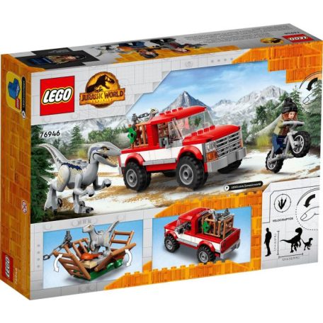 LEGO® Jurassic World - Kék és Béta velociraptorok elfogása (76946)