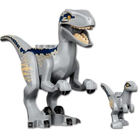 LEGO® Jurassic World - Kék és Béta velociraptorok elfogása (76946)
