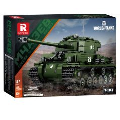   Reobrix 77030 M4A3E8 Sherman „Easy Eight” 2.vh amerikai harckocsi tank 836 db-os