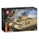 Reobrix 77032 brit szupernehéz harckocsi tank 2.vh epitokeszlet, 1427 db-os