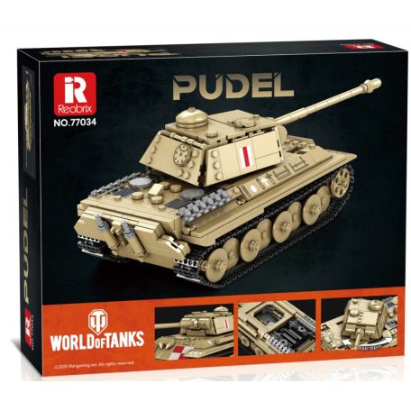 Reobrix 77034 Panther Ausf. G "Pudel" 969 db-os 2.vh tank epitokeszlet