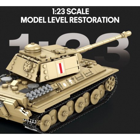 Reobrix 77034 Panther Ausf. G "Pudel" 969 db-os 2.vh tank epitokeszlet