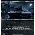 Reobrix 77037 E-100 szupernehéz német 2.vh harckocsi  tank epitokeszlet 1498 db-os