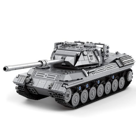 Reobrix 77038 Leopárd nyugat német hidegháborús harckocsi tank építőkészlet 1273 db-os