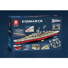   HMS Bismarck World of Warship ÓRIÁS csatahajó, Reobrix 77051