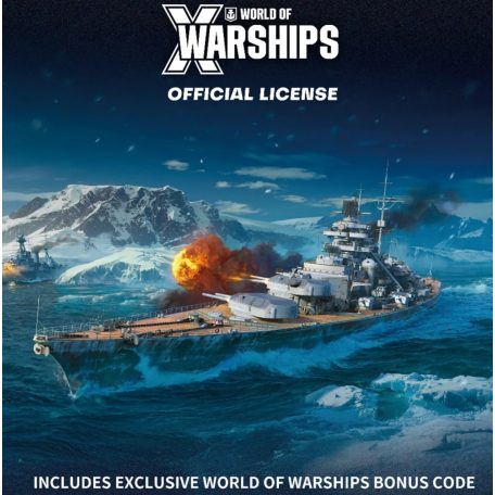 HMS Bismarck World of Warship ÓRIÁS csatahajó, Reobrix 77051