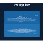 HMS Bismarck World of Warship ÓRIÁS csatahajó, Reobrix 77051