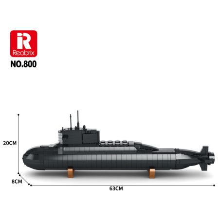 REOBRIX No. 800 Nukleáris tengeralattjáró 1498 db-os