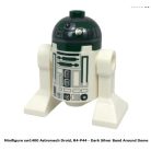 Astromech Droid, R4-P44 - Dark Silver Band Around Dome lego star wars figura