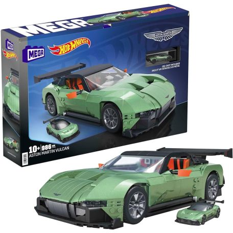 Mattel MEGA Hot Wheels Collector Aston Martin Vulcan, építőjáték