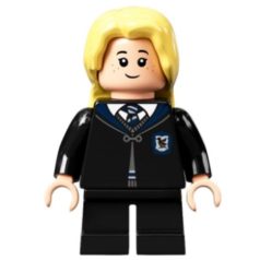   Luna Lovegood harry potter lego figura- Ravenclaw Robe, Black Short Legs