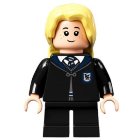 Luna Lovegood harry potter lego figura- Ravenclaw Robe, Black Short Legs