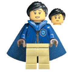   Cho Chang harry potter lego figura - Dark Blue Ravenclaw Quidditch Uniform with Hood and Cape