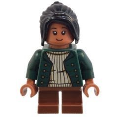   Padma Patil harry potter lego figura - Dark Green Jacket, Reddish Brown Short Legs