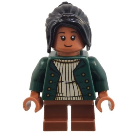 Padma Patil harry potter lego figura - Dark Green Jacket, Reddish Brown Short Legs