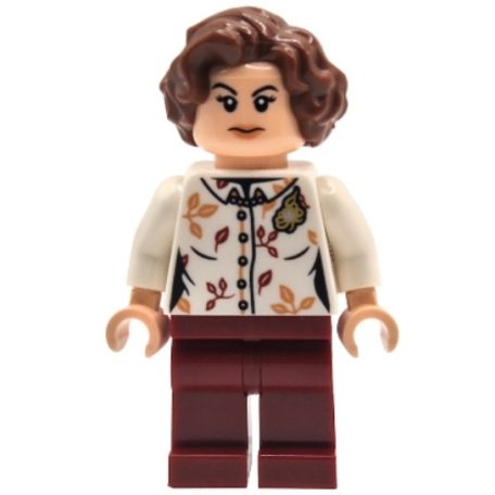 Petunia Dursley harry potter lego figura - White Blouse with Necklace