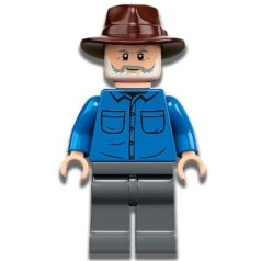 Dr. Alan Grant jurassic world lego figura - Blue Shirt